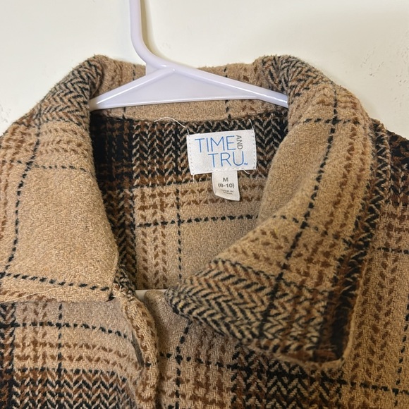 Time & Tru - Oversized Grandpa Chic jacket / shacket - Picture 2 of 6